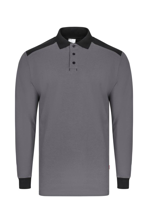 polo-stretch-velilla-105529s-gris-negro