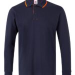 polo-velilla-105515-azul-navy-naranja-fluor