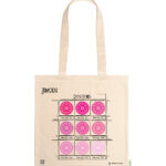 Tote bag con diseño "Rose Tones" con el Rosetón de Zamora
