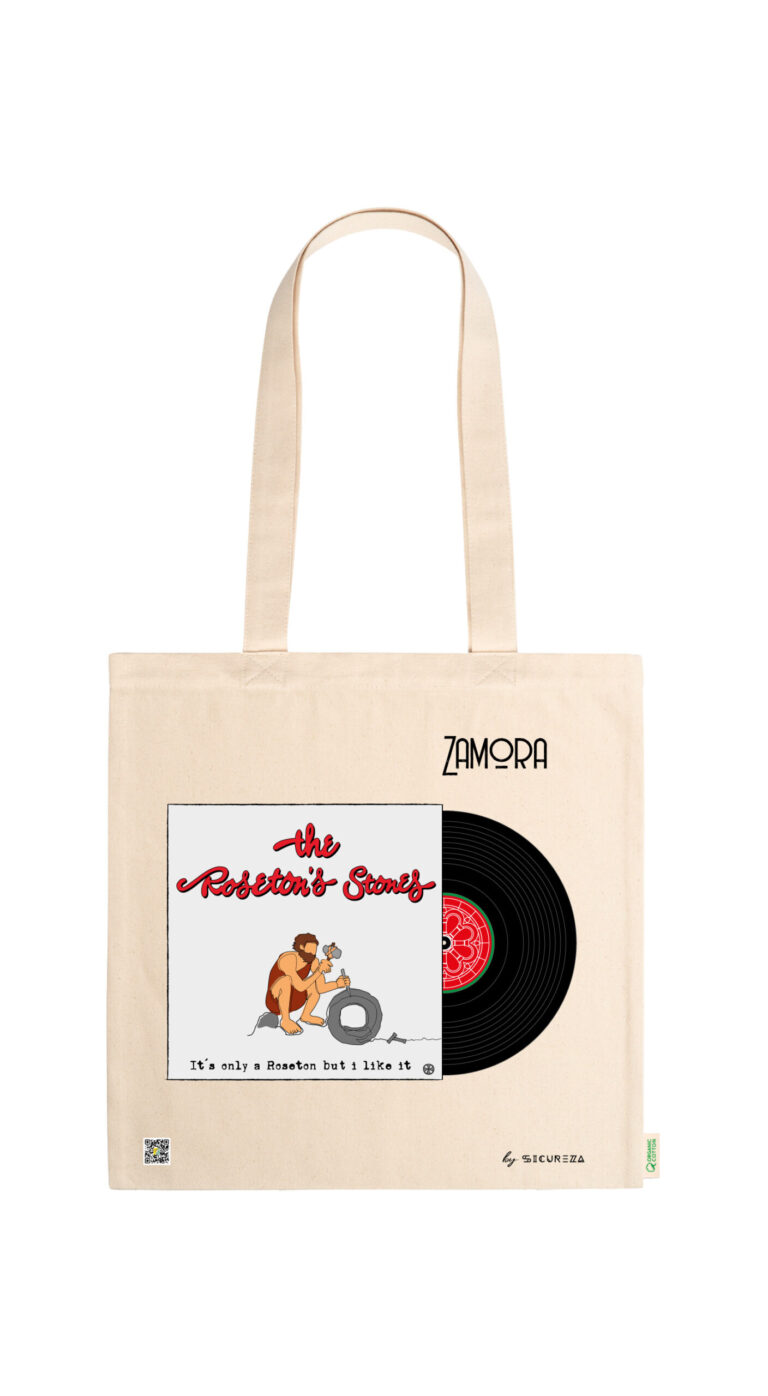 Tote bag con diseño "Roseton´s Stones" con el Rosetón de Zamora