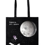Tote bag con diseño "Zamora Art Space" con el Rosetón de Zamora