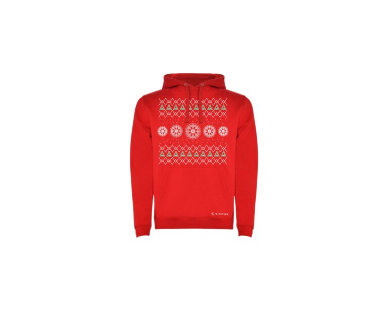 Sudadera con capucha diseño Navidad Zamora